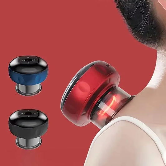 Plug-In Electric Heated Cupping Massager – Back, Neck & Arm Scraping & Cupping Device